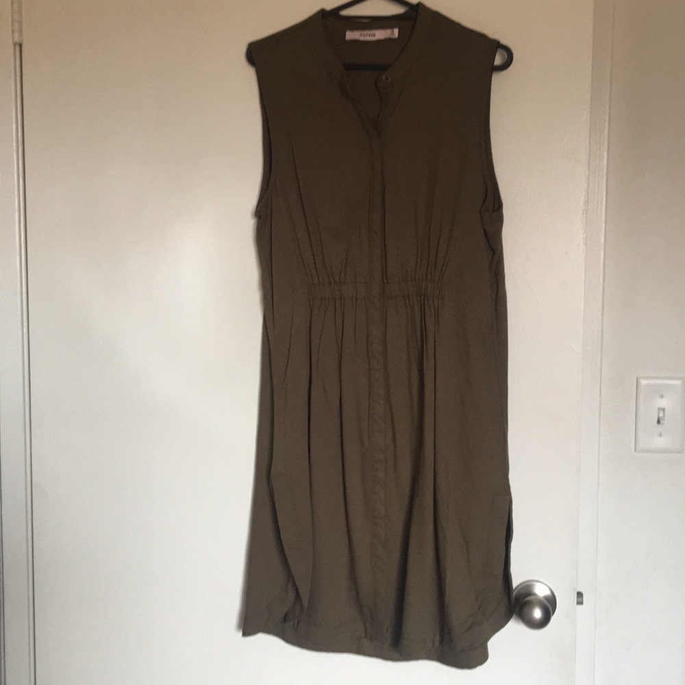 JustFab Button-down Tunic